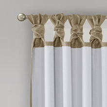 Load image into Gallery viewer, Emilia Twist Tab Window Curtain Collection MP40-7405 By Olliix