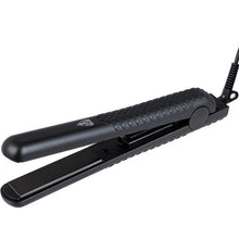 Load image into Gallery viewer, Adjustable Temp Ceramic Hair Straightener Straightens & Curly-Black