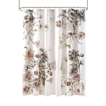 Load image into Gallery viewer, Madison Park Cassandra 100% Cotton Printed Shower Curtain- Blush MP70-6717 By Olliix