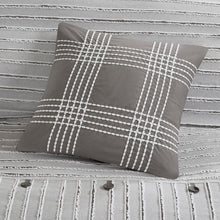 Load image into Gallery viewer, Olliix Essence 100% Cotton Clip Jacquard Pieced 9Pcs Comforter Set By Madison Park Signature MPS10-464