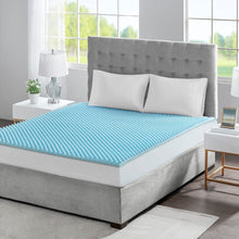 Load image into Gallery viewer, Hypoallergenic 1.5" Cooling Mattress Topper -Twin Xl BASI16-0416 By Olliix