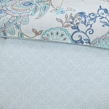 Load image into Gallery viewer, Isla 8 Piece Cotton Printed Reversible Comforter Set - King MP10-5804