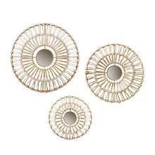 Load image into Gallery viewer, Madison Park Ella Corn Leaves Wrapped Metal Wall Decor 3 Piece Set MP95B-0241 By Olliix