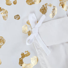 Load image into Gallery viewer, Intelligent Design Lillie 100% Polyester Brushed 5Pcs Metallic Printed Duvet Cover Set - Full/Queen - Ivory/Gold ID12-1869 By Olliix