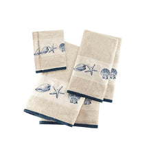 Load image into Gallery viewer, Madison Park Embroidered Cotton Jacquard 6 Piece Towel Set MP73-4967 By Olliix