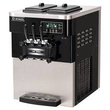 Load image into Gallery viewer, 2200W Commercial 3 Flavor Ice Cream Stainless Steel Machine