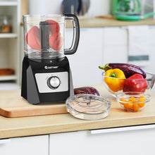 Load image into Gallery viewer, 3-Cup Electric Food Processor Vegetable Chopper with Stainless Steel Blade