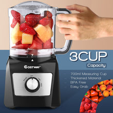 Load image into Gallery viewer, 3-Cup Electric Food Processor Vegetable Chopper with Stainless Steel Blade