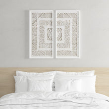 Load image into Gallery viewer, Tala Framed Rice Paper Shadow Box 2 Piece Set MP95G-0260 By Olliix