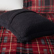 Load image into Gallery viewer, Alton Plush To Sherpa Down Alternative Comforter Set KingWR10-3103 By Olliix