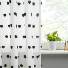Load image into Gallery viewer, Intelligent Design Sophie 100% Polyester Pom Pom Embellished Window Panel ID40-1797 By Olliix