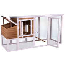 Load image into Gallery viewer, 75" Large Deluxe Wooden Chicken Coop