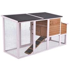 Load image into Gallery viewer, 75" Large Deluxe Wooden Chicken Coop