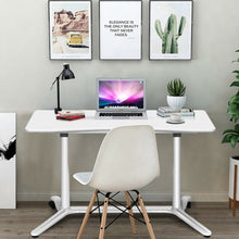 Load image into Gallery viewer, Height Adjustable PC Laptop Computer Desk-White