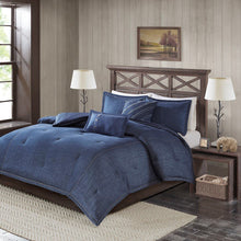 Load image into Gallery viewer, Woolrich Perry Oversized Denim Comforter Set -King/Cal King Wr10-2194