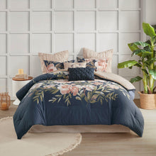 Load image into Gallery viewer, Camillia 8 Piece Cotton Comforter Set - Cal King MP10-7297 By Olliix