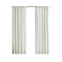 Load image into Gallery viewer, Intelligent Design Callie 100% Cotton Yard Dye Jacquard Window Panel With Lining ID40-1772 By Olliix