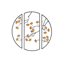 Load image into Gallery viewer, Madison Park Golden Gingko Leaves Metal Wall Art MP95B-0250 By Olliix