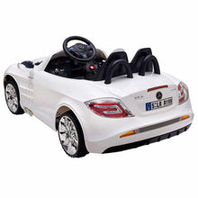 Load image into Gallery viewer, Mercedes-Benz R199 Lisenced 12V Electric Kids Ride On Car RC Remote Control MP3-White