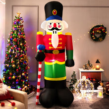 Load image into Gallery viewer, 8 Feet Inflatable Nutcracker Soldier with 2 Built-in LED Lights