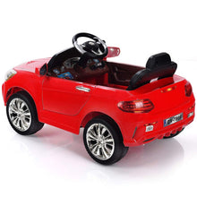 Load image into Gallery viewer, 6V Kids Remote Control Battery Powered LED Lights Riding Car-Red