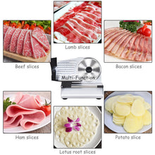 Load image into Gallery viewer, 7.5 Inch Blade Electric Meat Slicer Cheese Deli Meat Food Cutter