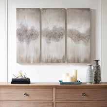 Load image into Gallery viewer, Madison Park Taupe Luminous Hand Painted Canvas MP95C-0158 By Olliix