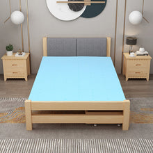 Load image into Gallery viewer, 3" Gel-Infused Cooling Bed Topper for All-Night Comfy-75 x 39 inch