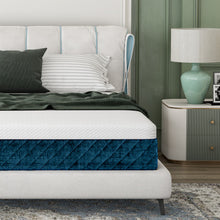 Load image into Gallery viewer, 10 Inch Hybrid Mattress Plush Gel Infused Memory Foam Bamboo Charcoal-Full Size