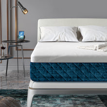 Load image into Gallery viewer, 10 Inch Hybrid Mattress Plush Gel Infused Memory Foam Bamboo Charcoal-Queen Size