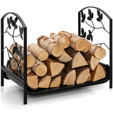 Load image into Gallery viewer, 19 Inch Heavy-Duty Firewood Rack with 110 lbs Load Capacity