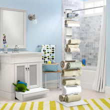 Load image into Gallery viewer, 59" Spine Book Tower 11 Shelf Bookcase