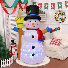 Load image into Gallery viewer, 4 Inch Indoor/Outdoor LED Inflatable Lighted Christmas Snowman