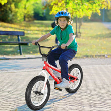 Load image into Gallery viewer, 16 Inch Kids Bike Bicycle with Training Wheels for 5-8 Years Old Kids-Red