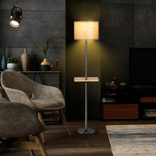 Load image into Gallery viewer, Modern Floor Lamp with Tray Table