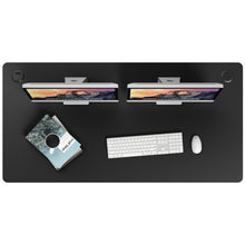 Load image into Gallery viewer, 58" x 28" Universal Tabletop for Standard and Standing Desk Frame-Black