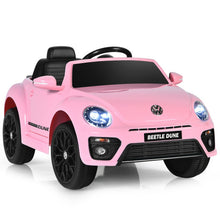 Load image into Gallery viewer, Volkswagen Beetle Kids Electric Ride On Car with Remote Control-Pink