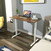 Load image into Gallery viewer, 47” x 24” Universal Tabletop for Standard and Standing Desk Frame-Walnut