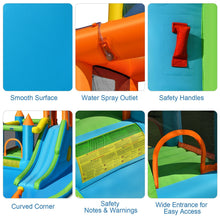 Load image into Gallery viewer, Inflatable Water Slide Kids Bounce House Splash Water Pool with Blower