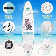 Load image into Gallery viewer, 10.5 ft Inflatable Stand Up Paddle Board Surfboard with Aluminum Paddle Pump-11 ft