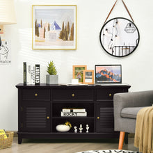 Load image into Gallery viewer, TV Stand Media Console with Drawers Cabinets-Brown