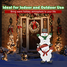 Load image into Gallery viewer, 54 Inch Snowman Xmas Decorations with UL Certified Plug
