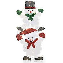 Load image into Gallery viewer, 54 Inch Snowman Xmas Decorations with UL Certified Plug