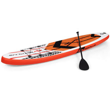 Load image into Gallery viewer, 10.5 Feet Inflatable Stand Up Paddle Board with Carrying Bag and Aluminum Paddle-M