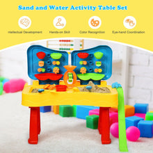 Load image into Gallery viewer, 2 in 1 Kids Sand and Water Table Activity Play Table with Accessories
