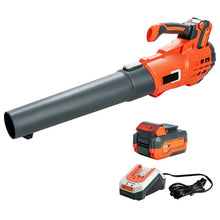 Load image into Gallery viewer, Electrical Cordless Leaf Blower with Battery and Charger-Orange