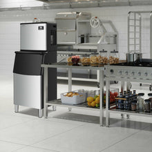 Load image into Gallery viewer, 353LBS/24H Split Commercial Ice Maker with 198 LBS Storage Bin