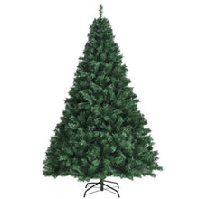 Load image into Gallery viewer, 7 Feet PVC Hinged Artificial Christmas Tree 968 Tips Holiday Decor with Metal Stand