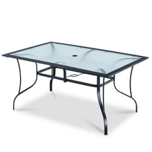 Load image into Gallery viewer, 60 x 38 Inch All Weather Rectangular Patio Dining Table