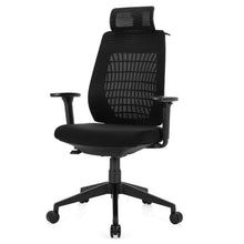 Load image into Gallery viewer, High Back Mesh Office Chair Swivel Reclining Task Chair with Clothes Hanger
